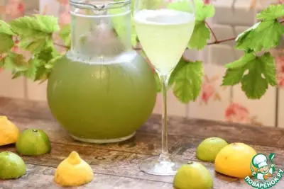 Освежающий и полезный домашний лимонад "Тархун"
