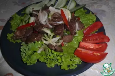 Салат из баранины по-тайски
