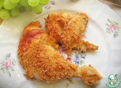 Курица, запеченная в маринаде