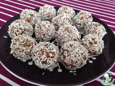 Десертные шарики из сухофруктов