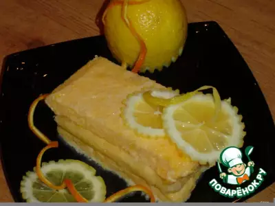 Замороженный десерт Лимонное семифредо
