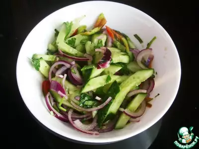 Салат из огурцов по-тайски
