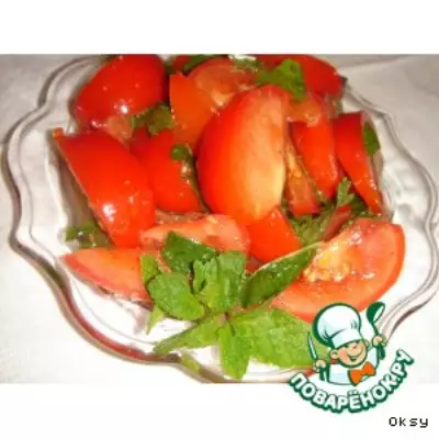 Салат помидорный алказельцер
