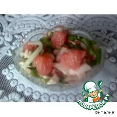Салат из грейпфрута