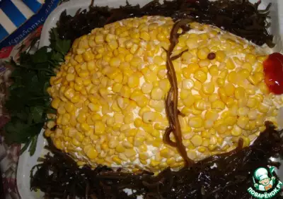Салат "Золотая рыбка"