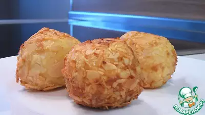 Картофельные крокеты с миндалем