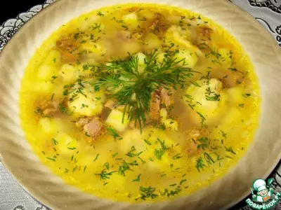 Суп с клецками "Домашний"