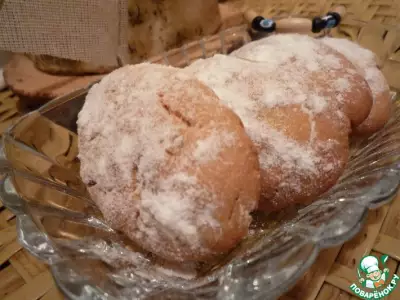 Печенье "Курабье" с грецким орехом