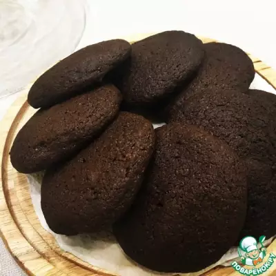 Гигантское шоколадное печенье