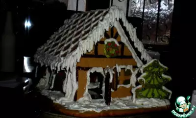 Пряничный домик "Рождественский"