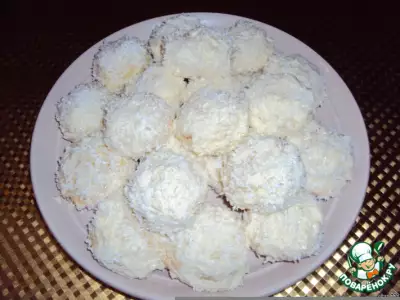 Мини-пирожные "Рафаэлло"