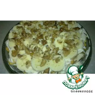 Крекерно-банановый десерт