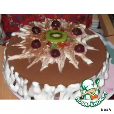 Муссовый торт "Смородинка"