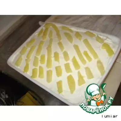 Десерт солнечный ананасик