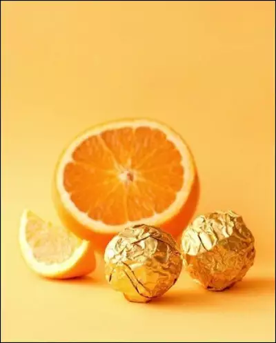 Апельсиновые конфеты с грецкими орехами