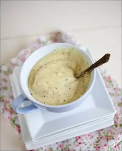 Холодный яблочный крем-суп с карри