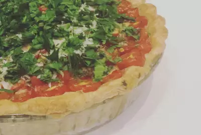 Итальянский томатный пирог