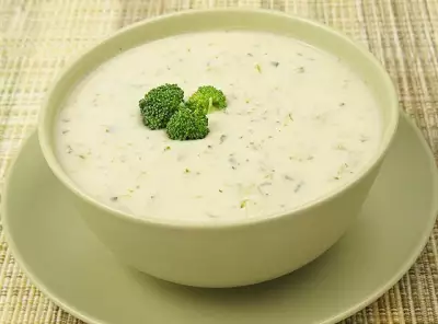 Суп молочный с запеченным рисом