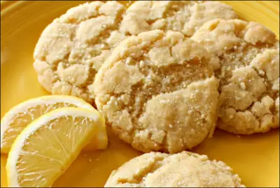 Постное (веганское) лимонное печение