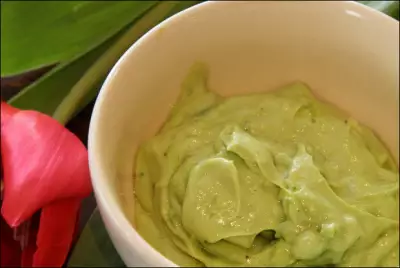 Холодный соус из авокадо