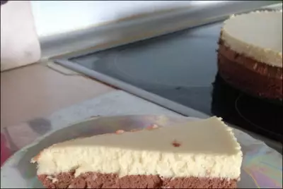 Торт-мусс «Три шоколада» со сливочным ликером