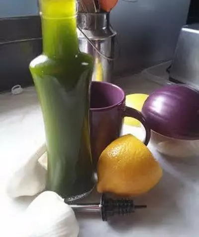 Оливковое масло с зеленью
