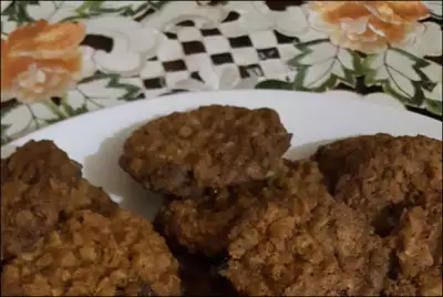 Американское овсяное печенье с изюмом oatmeal rasin cookies