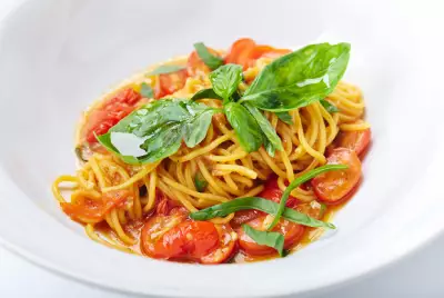 Спагетти Маринара с анчоусами