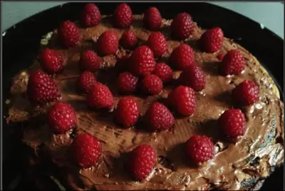 Шоколадно-творожный торт без выпекания