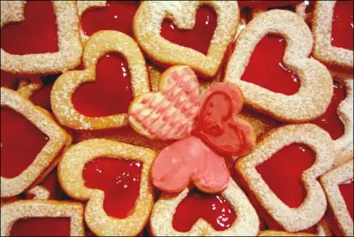 Печенье «сердечки»