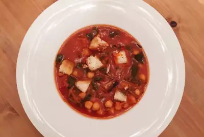 Марокканский нутовый суп