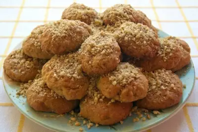 Греческое печенье с орехами