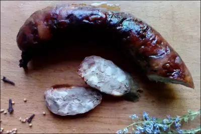 Колбаса домашняя со свининой и куриными грудками