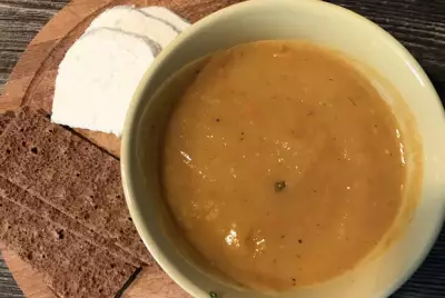 Овощной суп-пюре из кабачков