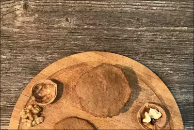 Диетическое гречневое печенье с грецким орехом