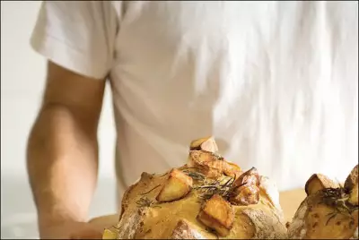 Дрожжевой картофельный хлеб