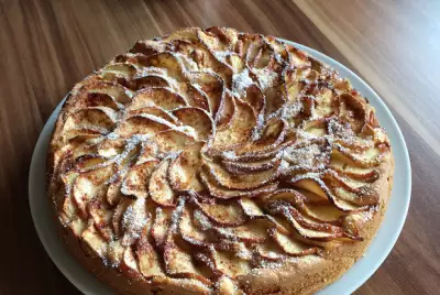 Шведский яблочный пирог (Skånsk Äppelkaka)