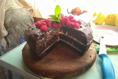 Самый шоколадный торт в мультиварке