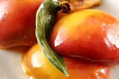 Медовые персики по китайски