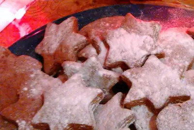 Имбирное печенье с апельсиновыми цукатами