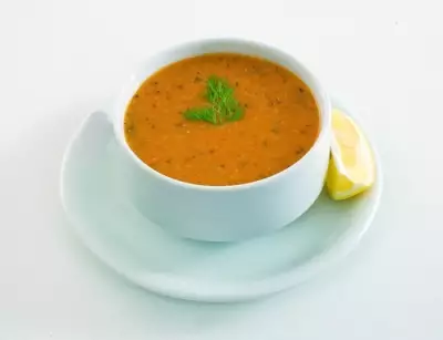 Суп пюре из жареного пастернака со специями