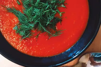 Томатный суп по‑сербски