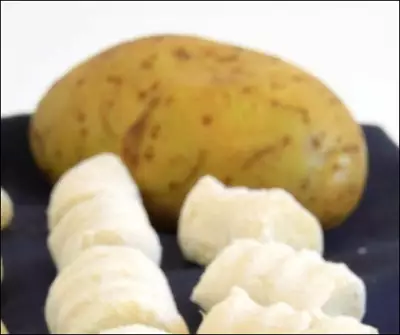 Кнедлики из сырого картофеля