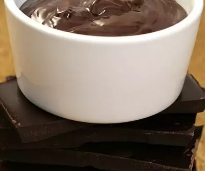 Теплый шоколадный соус с портвейном