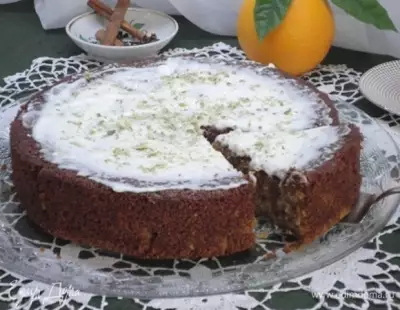 Греческий пирог с семолиной Revani