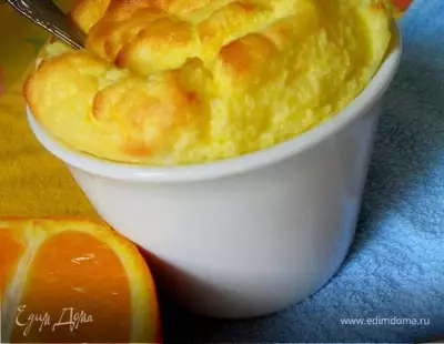 Цитрусовое суфле с апельсином