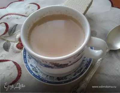 Кофе с молоком "Корица-имбирь"