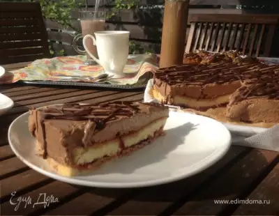 Торт с шоколадным кремом "Бавария"