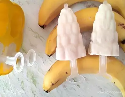 Замороженный десерт из бананов