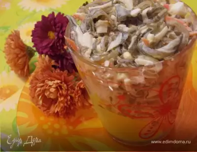 Салат севастопольский с морской капустой